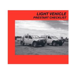 Light Vehicle Pre Start Checklist Book _ A5