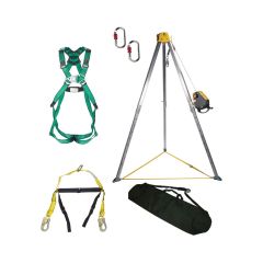 MSA 768384 Confined Space Entry Kit with Workman Rescuer_ 15m