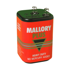 Mallory M908 Heavy Duty 6V Battery