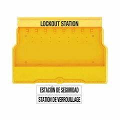 Masterlock S1850 Lockout Station _Unfilled_