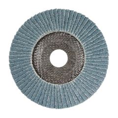 Max Abrase Flap Disc Silver Inox_Stainless 115mm x Z120 Grit