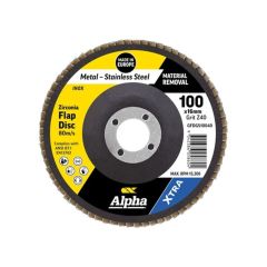 Max Abrase Hawk Gold Series Flap Discs_ 100mm_ Z40 Grit