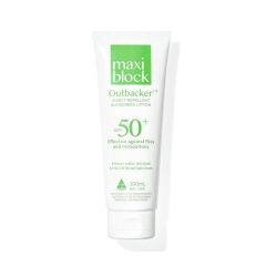 Maxiblock Outbacker Sunscreen with Insect Repellent_ 50__ 100mL T