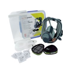 Maxiguard Full Face Respirator Chemical Kit with ABEKP2 Filters _