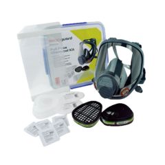 Maxiguard Full Face Respirator Chemical Kit with ABEKP2 Filters _