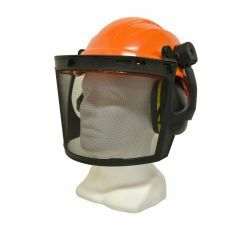 Maxisafe Forestry Kit_ Heavy Duty_ Orange Helmet with Mesh Visor 