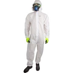 Maxisafe SMS Heatguard Fire Resistant Type 5_6 Coverall_ White