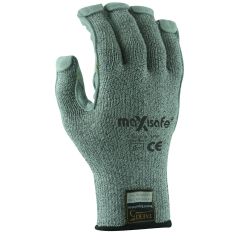 Maxisafe Taeki5 Heat _ Cut Resistant Gloves_ Leather Palm and Fin