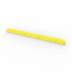 Menni Double Pallet Racking End Protector 2160mm _ Yellow LLDPE