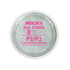 Moldex 7960A P2_P3 Filter Disk with Nuisance Organic Vapour Disk 