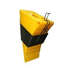 Moulded Plastic Wheel Chock 480 x 230 x 200mm _1_75kgs_ _ Large