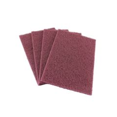 Non Woven Hand Pad 150 x 225mm Maroon