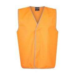 Norss Day Use Safety Vest _ Orange w_Covid Marshall Prints Front 