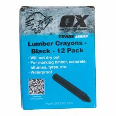 OX Lumber Crayons _ Black