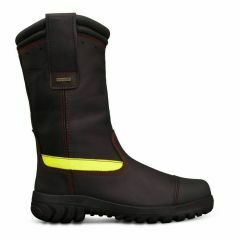 Oliver 300mm Pull On Structural Fire Fighters Boot Black