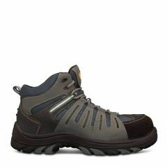 Oliver 44_535 Lace Up Safety Boot_ Blue Grey