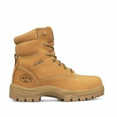 Oliver 45_632 Lace Up Safety Boots W_ Composite Cap_ Wheat