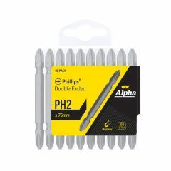 PH2 x 75mm Double Ended Driver Bits _ Handipack _x10_
