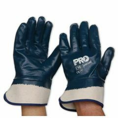 PRO SUPER_GUARD Blue Nitrile Heavy Weight Fully Dipped with Safet