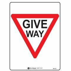 Portrait Give Way Triangle Sign