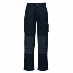 Portwest APATCHI Premium Cotton Cargo Trousers_ Navy