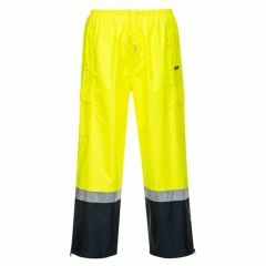 Portwest HiVis Two Tone Waterproof Cargo Pant w_ reflective tape_