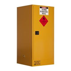 Pratt Flammable Storage Cabinet_ 1 Door_ Roller Base_ 205L
