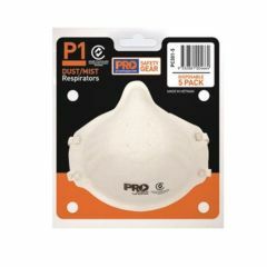 ProChoice Respirator P1_ No Valve_ 5 Piece Blister Pack