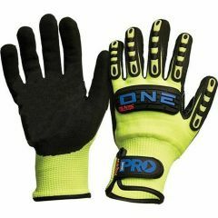 Prochoice One Glove_ 4X43D Cut Resistant Nitrile Foam Anti Vibe w_Impact Resistance