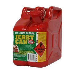 Proquip 10L AFAC Red Metal Jerry Can _Unleaded_