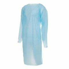Protectaware Level 2 Thumbs Up PE Blue Water Resistant Gown _ Car