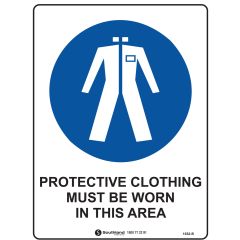 Protective Clothing Must be Worn Signage _ Southland _ 1032