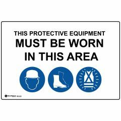 Protective Equipment Signage _ Southland _ 1057