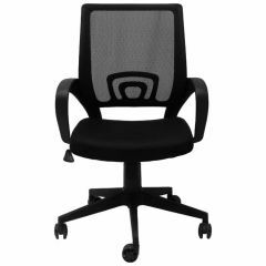 Rapidline Vesta Mesh Back Office Chair_ Black