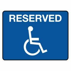 Reserved _Disabled Picto_ Sign