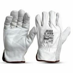 Riggamate Cow Grain Natural Riggers Gloves