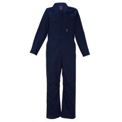 Ritemate 270GSM Coveralls Long Sleeve_ NAVY