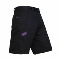 Ritemate Portland Premium Engineered Cargo Shorts_ Black