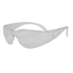 Safetek Impulse Clear Lens Safety Glasses_ Clear Frame