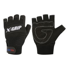 Safetek X_Grip Fingerless Mechanics Gloves