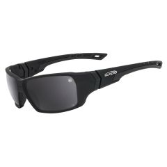 Scope Ranger Frozen Safety Glasses, Black Frame, Anti-Fog/Anti-Scratch Smoke Lens