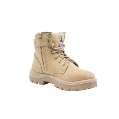 Steel Blue 312152 Argyle Zip Sider Lace Up Safety Boot_ Sand