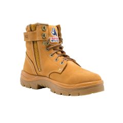 Steel Blue 312152 Argyle Zip Sider Lace Up Safety Boot_ Wheat