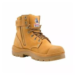 Steel Blue 332152 Argyle Zip Sider Lace Up Safety Boot_ Wheat wit
