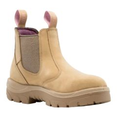 Steel Blue 512701 HOBART Ladies E_S Safety Boots_ Sand