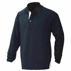 Stencil 1042 Men's Cool Dry Team Polo_ Navy_ Long Sleeve