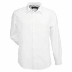 Stencil Mens Candidate Long Sleeve Shirt_ White