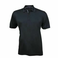 Stencil Mens SuperDry Short Sleeve Polo_ Black_Charcoal