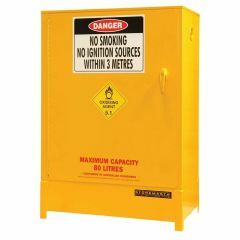 Storemasta PS080A Heavy Dut Oxidising Agent Storage Cabinet_ 80L 