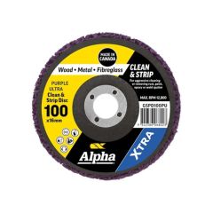 Surface Preparation Clean _ Strip Disc 100mm Purple Ultra